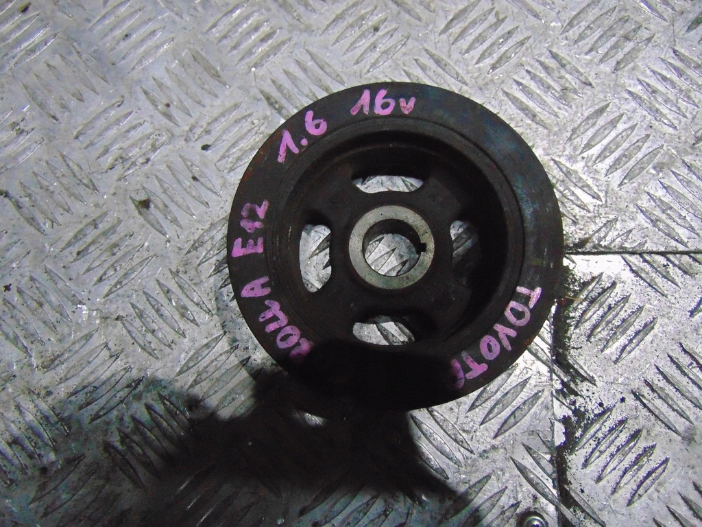 фото №1, Corolla e12 шків колінчастого вала 1.6 16v vvt-i