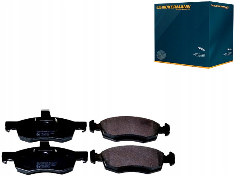 фото №1, Тормозные колодки тормозные перед dacia logan 06- denckermann