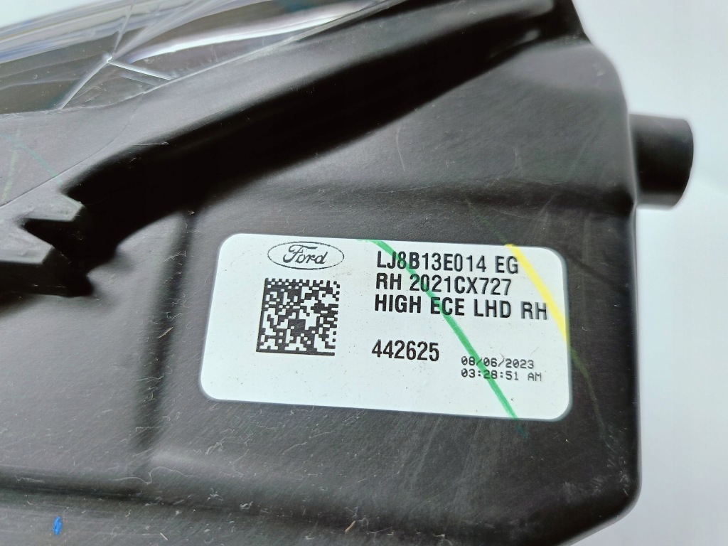 фото №15, Ford mustang mach-e 20- лампа правая перед full led high eu lj8b13e014eg