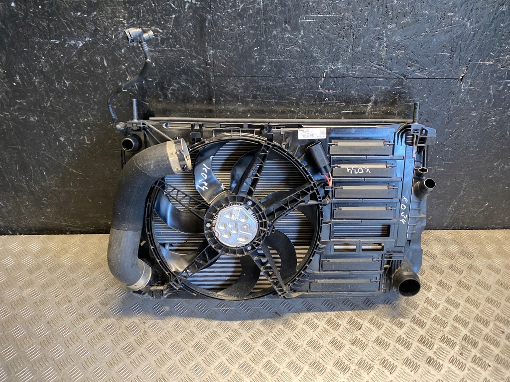 фото №4, Радиатор bmw x2 2020 радиатор воздуха наддувочный вентилятор охладитель