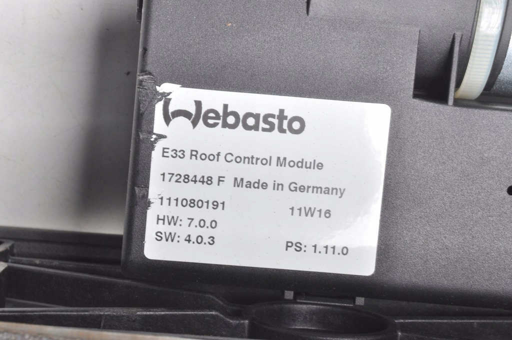 фото №7, Renault wind насос блок управления модуль крыша 1728448f 1724889f mc50883002