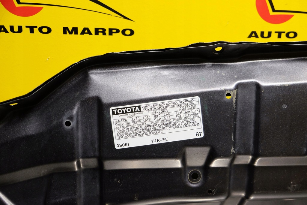 фото №9, Toyota tundra 2014- капот крышка крышка багажника перед usa