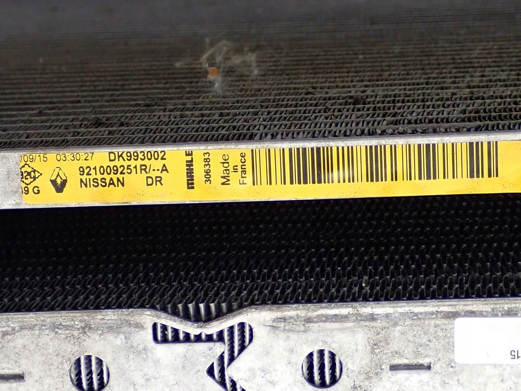 фото №12, Комплект радіатор wody кондиціонер вентилятор renault espace 5 v 1.6d 118kw 15r