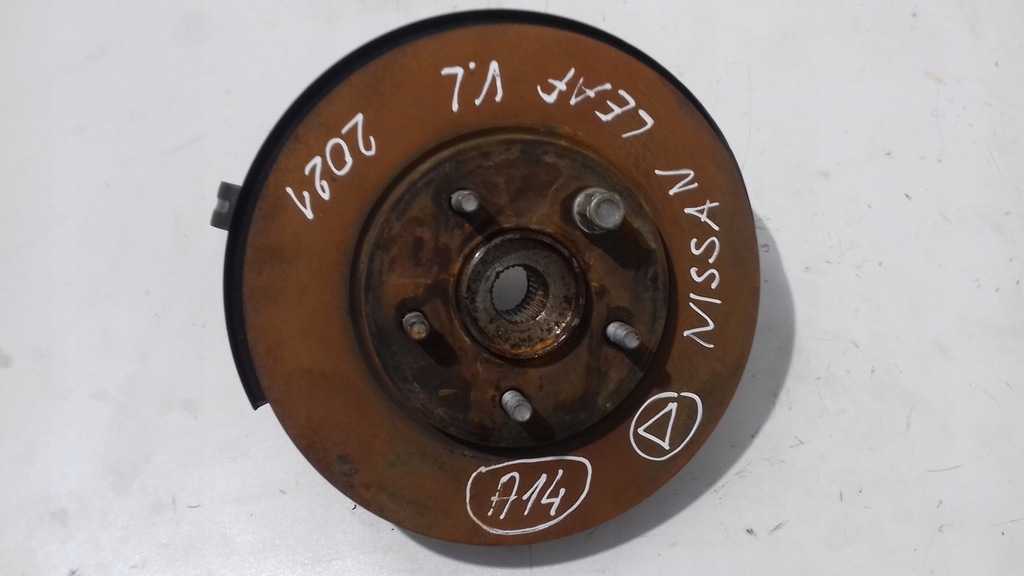 фото №1, Nissan leaf ii поворотный кулак левый перед ступица