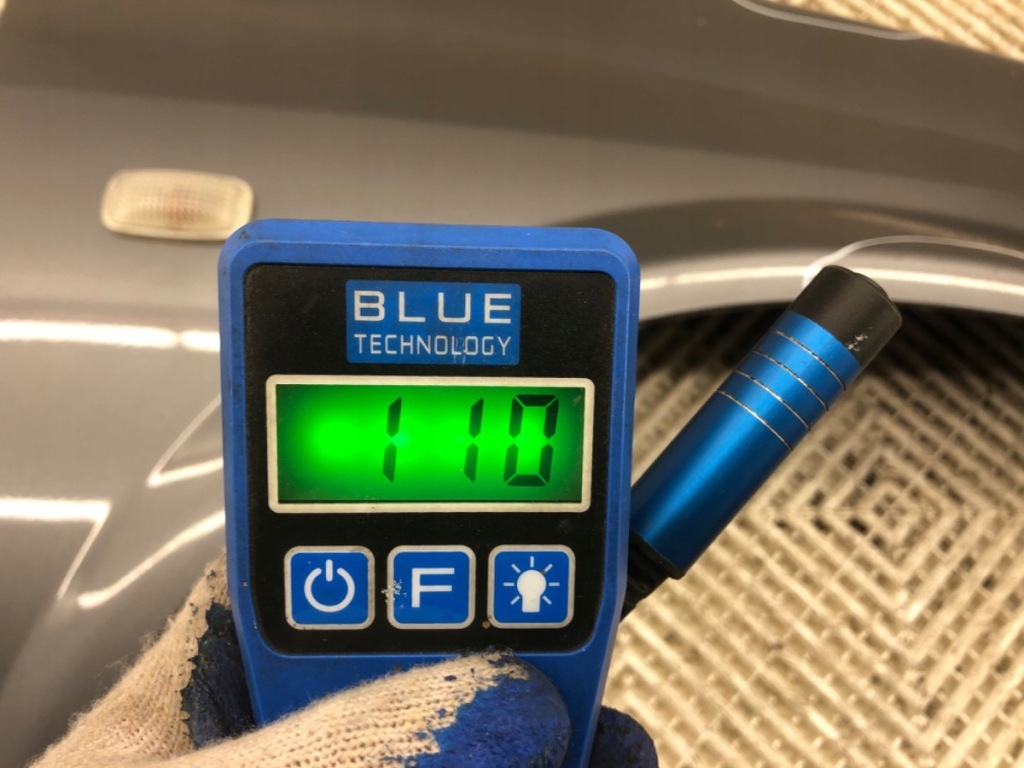 фото №9, Крыло правый перед nissan primera p12 хэтчбек techno grey металлик