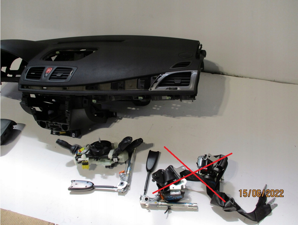 фото №3, Консоль pulpit приборная панель renault megane 3 iii