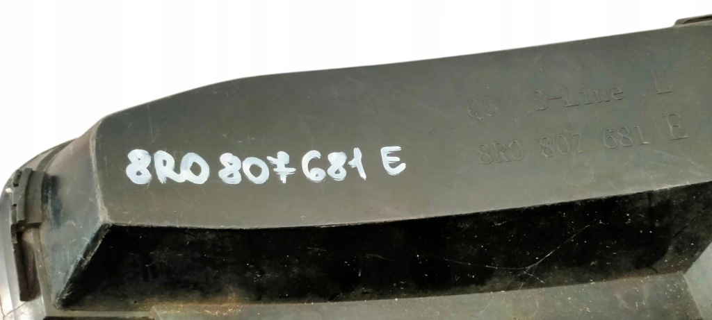 Audi q5 s-line 08-12 решётка  решётка бампера левая передняя перед 8r0807681e Киев