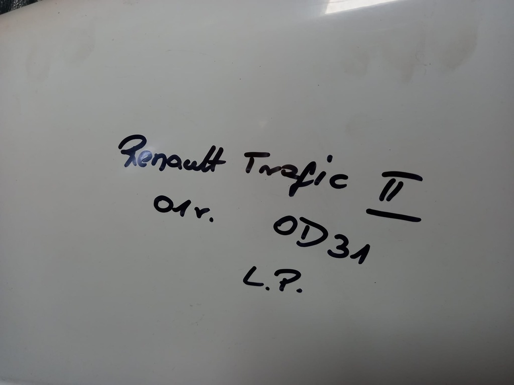 фото №7, Крыло левый перед renault trafic ii 01r. 0d31