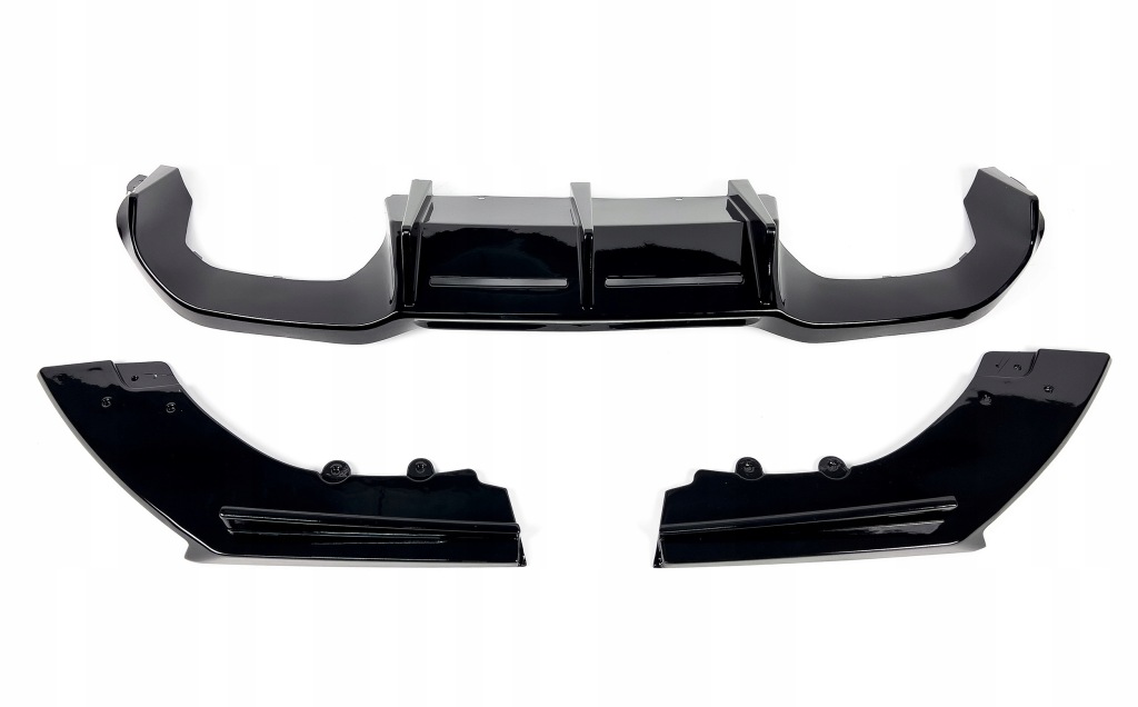 фото №1, Диффузор спойлер задняя bmw m2 f87 чёрный блеск