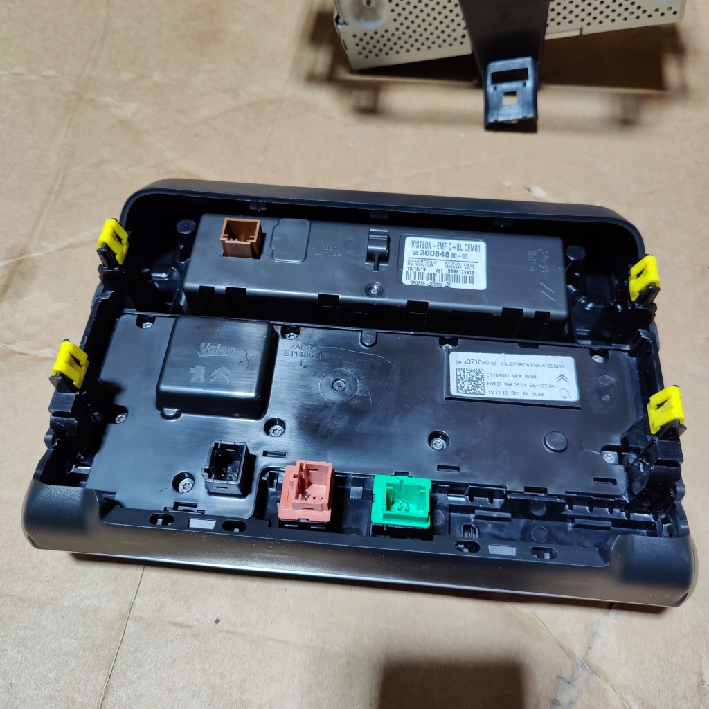 фото №5, Citroen c3 iii радио rd6 панель дисплей комплект