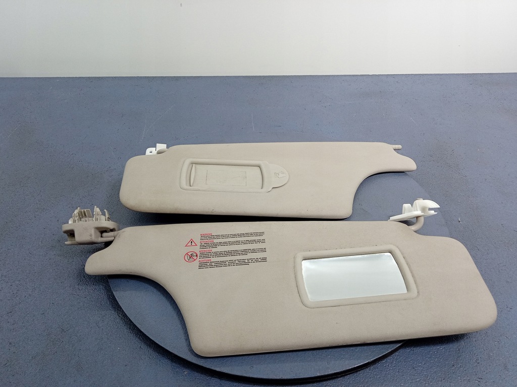 фото №1, Renault modus защита солнцезащитные козырьки kpl