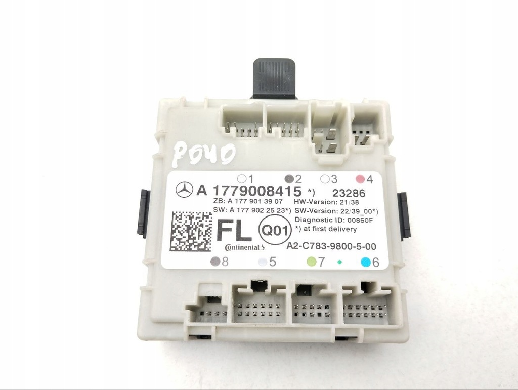фото №1, Mercedes модуль блок керування двері a1779008415