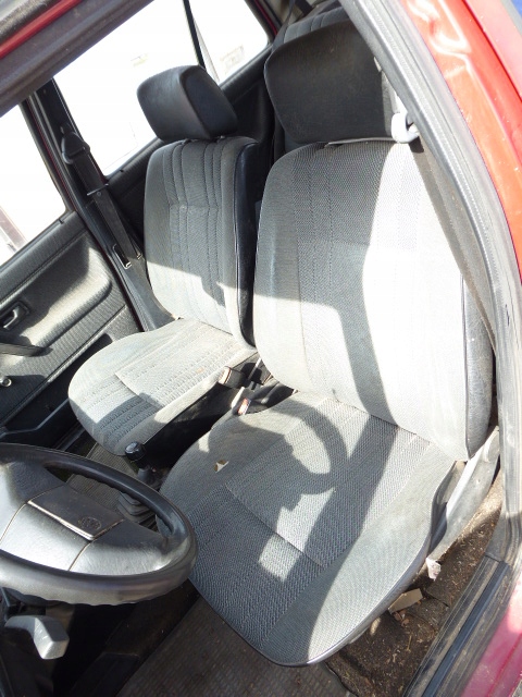 фото №1, Vw golf ii 83-92 сидіння перед задня комплект заднє сидіння лівий правий