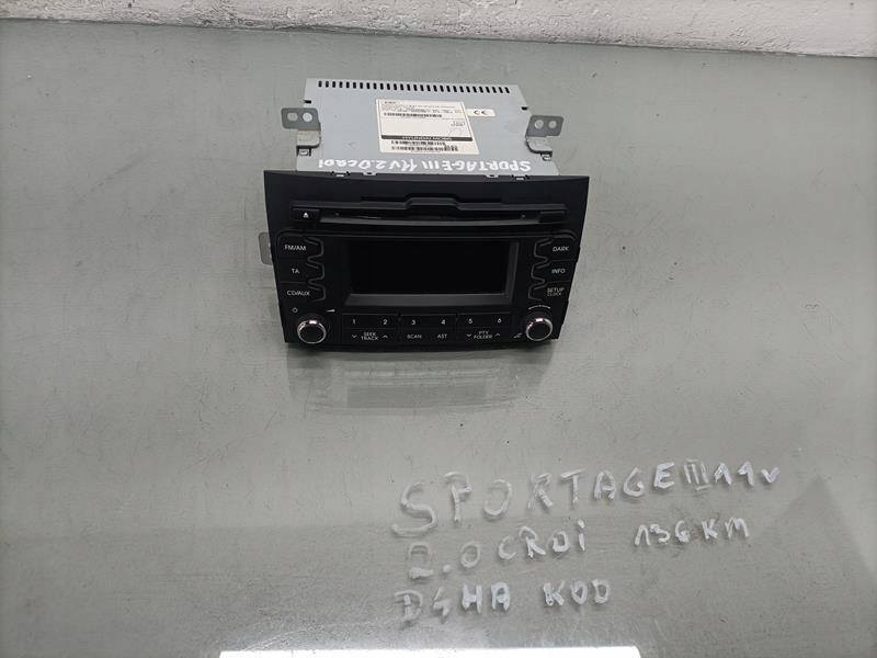 фото №1, Радио cd kia sportage iii 96160-3u230wk a-200slsbwk
