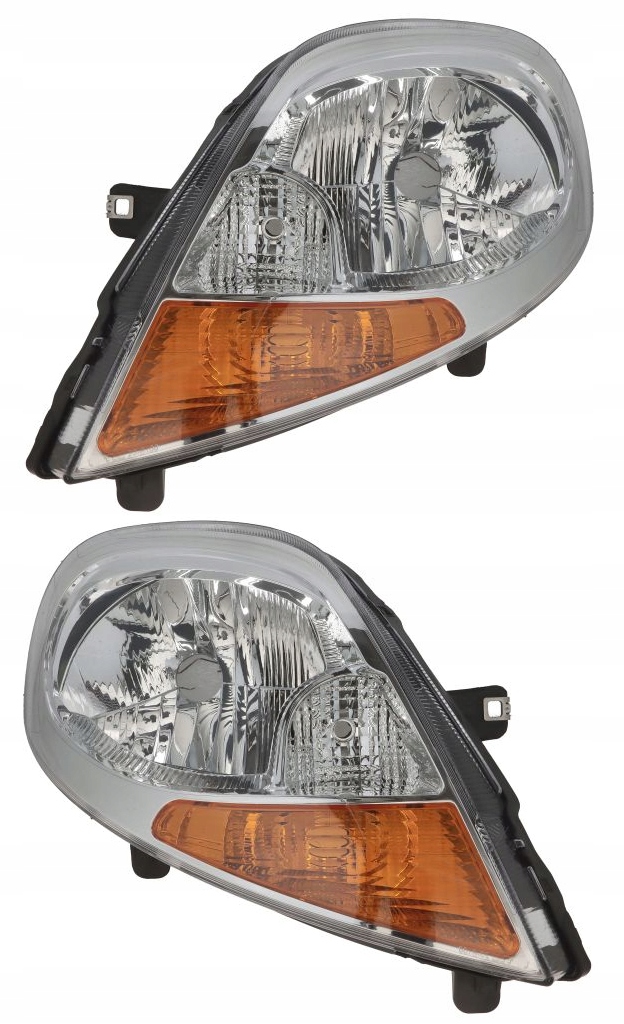 фото №1, Фары лампы nissan primastar opel vivaro renault trafic 07-16 комплект