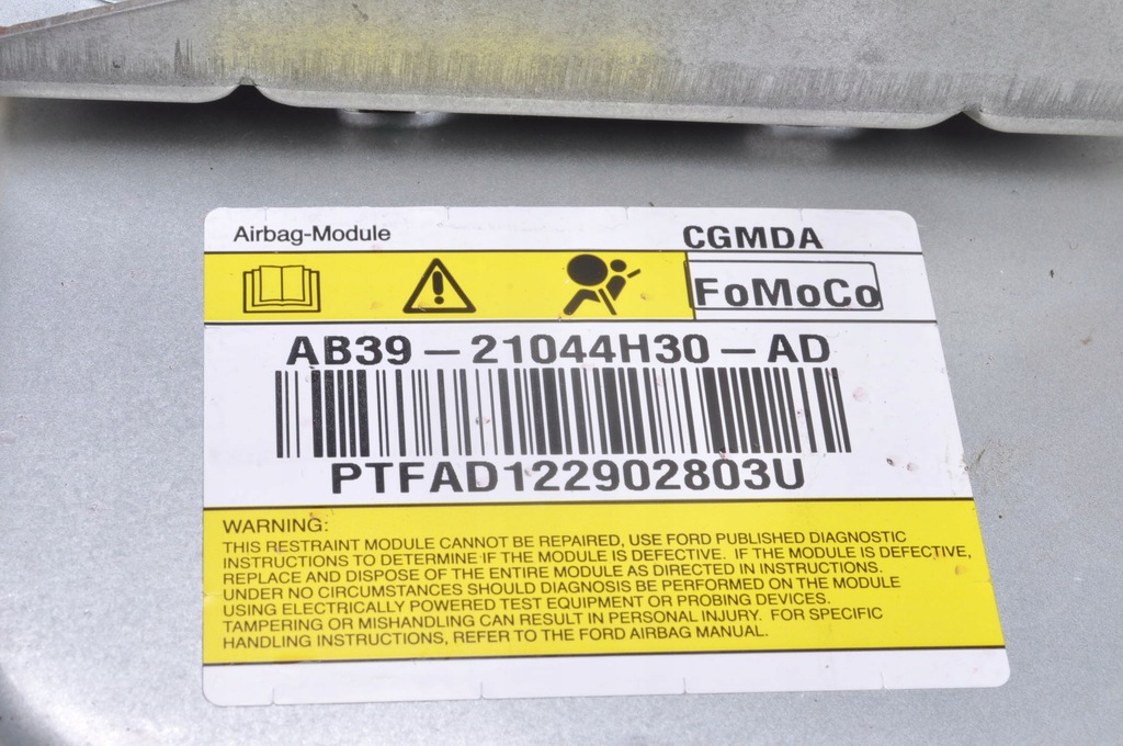 фото №6, Ford ranger iv подушка подушка безопасности пассажира ab39-21044h30-ad