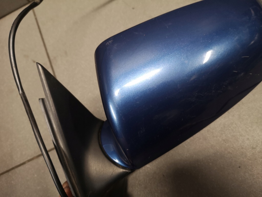 фото №12, Дзеркало зовнішнє ліва audi a4 b6 uk niebieskie