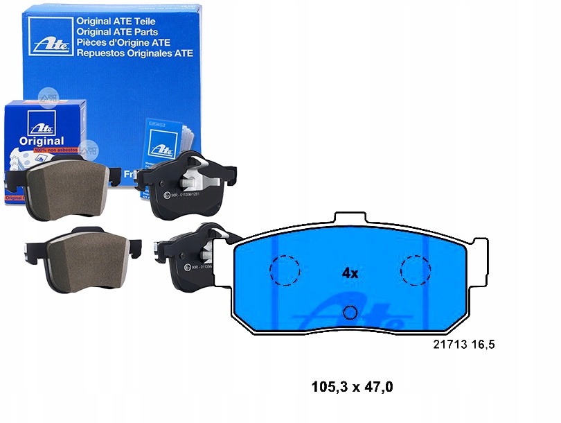 фото №1, Гальмівні колодки гальмівні nissan 100 nx almera i almera ii