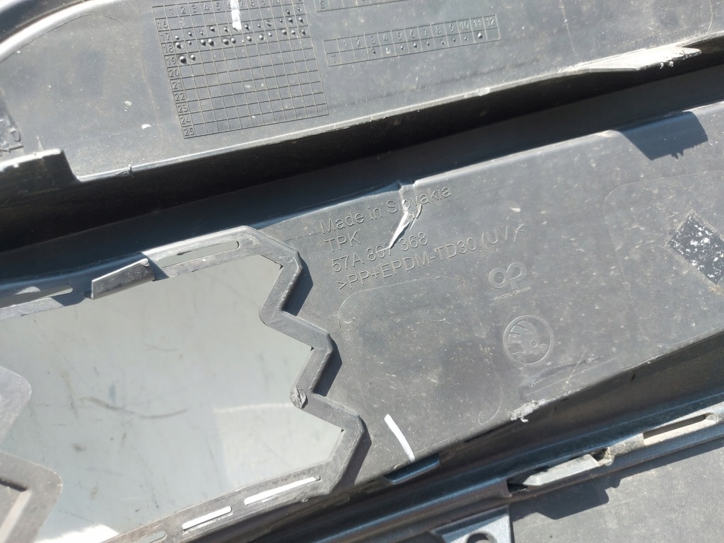 фото №16, Skoda karoq 57a бампер передний перед