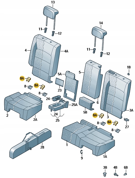 фото №10, Накладка заглушка isofix kodiaq 5658871879b9 оригинал
