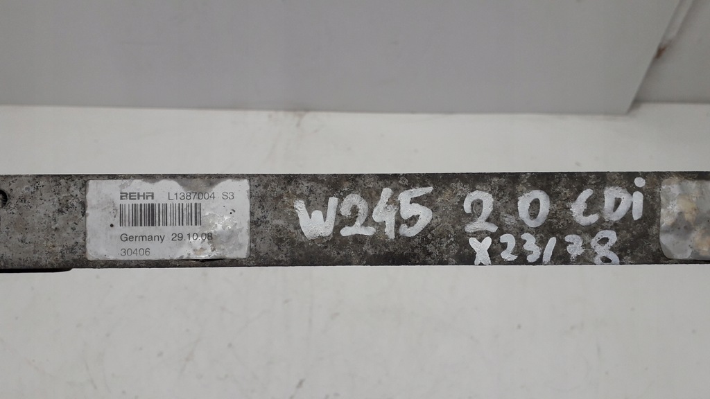 фото №6, Mercedes a w169 b w245 2.0 cdi радіатор оливи