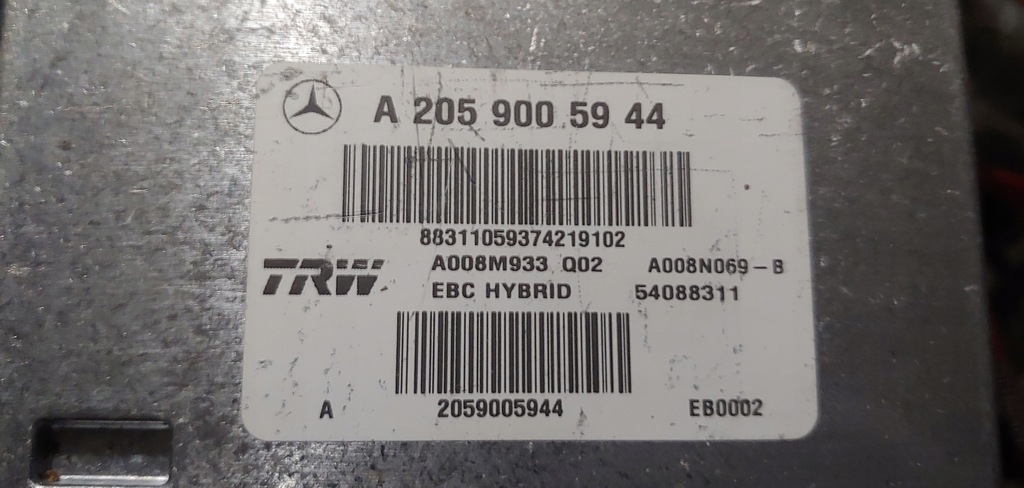 фото №9, Насос тормозная abs mercedes w205 a2059005944 nowa