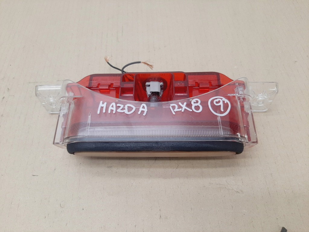 фото №5, Лампа третій світло стоп кришки задня mazda rx8 rx-8 286-61009