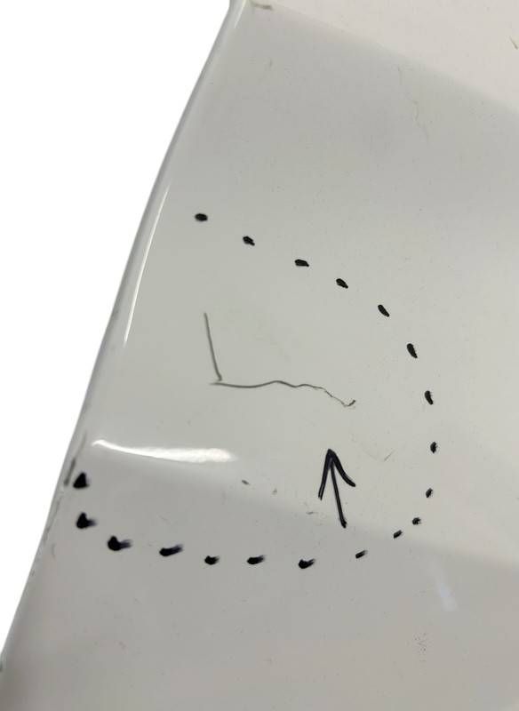 фото №11, 53801-16470 toyota corolla cross xg10 20- крила передній правий білий orygi