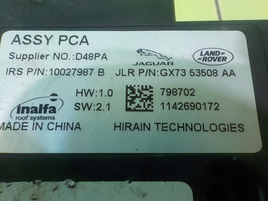 фото №5, Jaguar xe 2.0 d 15r sedan 4d моторчик люк gx7353508aa