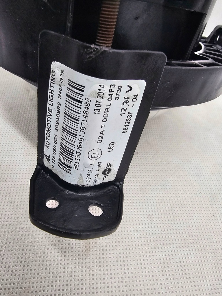 фото №9, Mini countryman r60 r61 лампа противотуманная фара led бампера перед правая левая 9812537