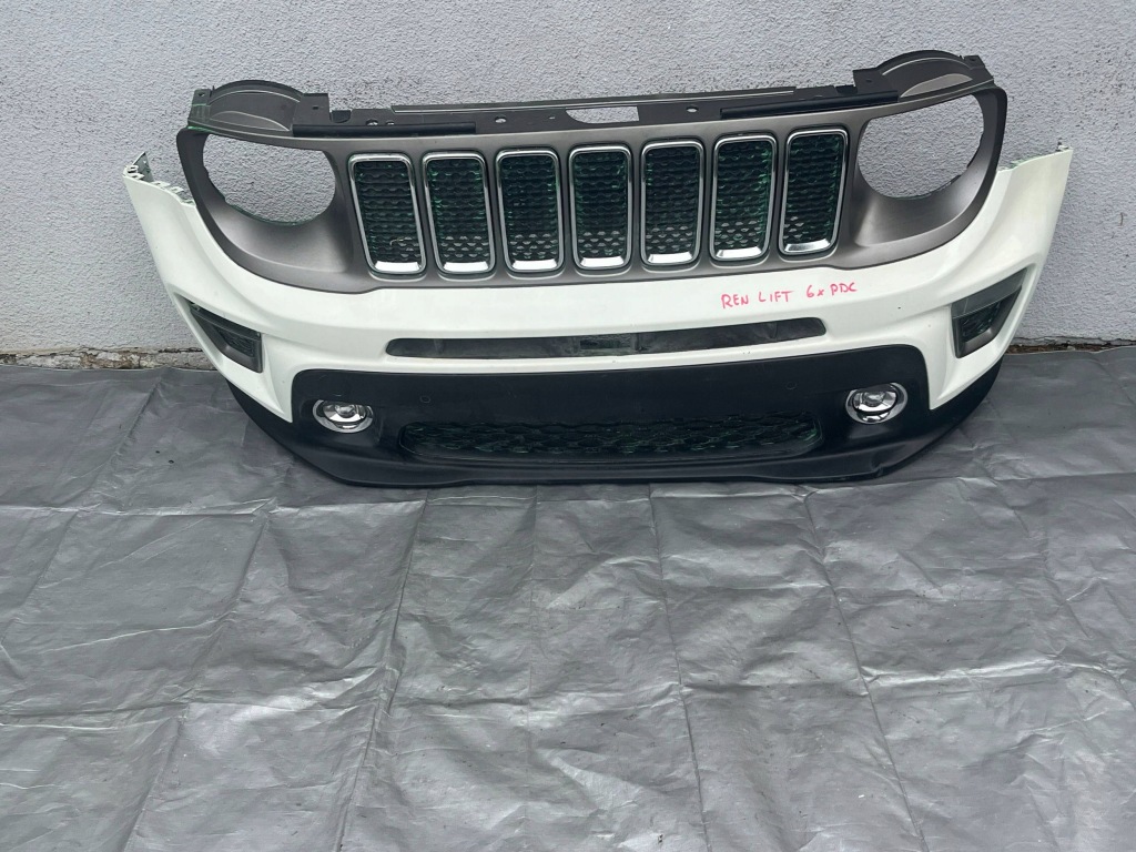 Купити Jeep renegade рестайлінг  бампер передній комплектний  2018-