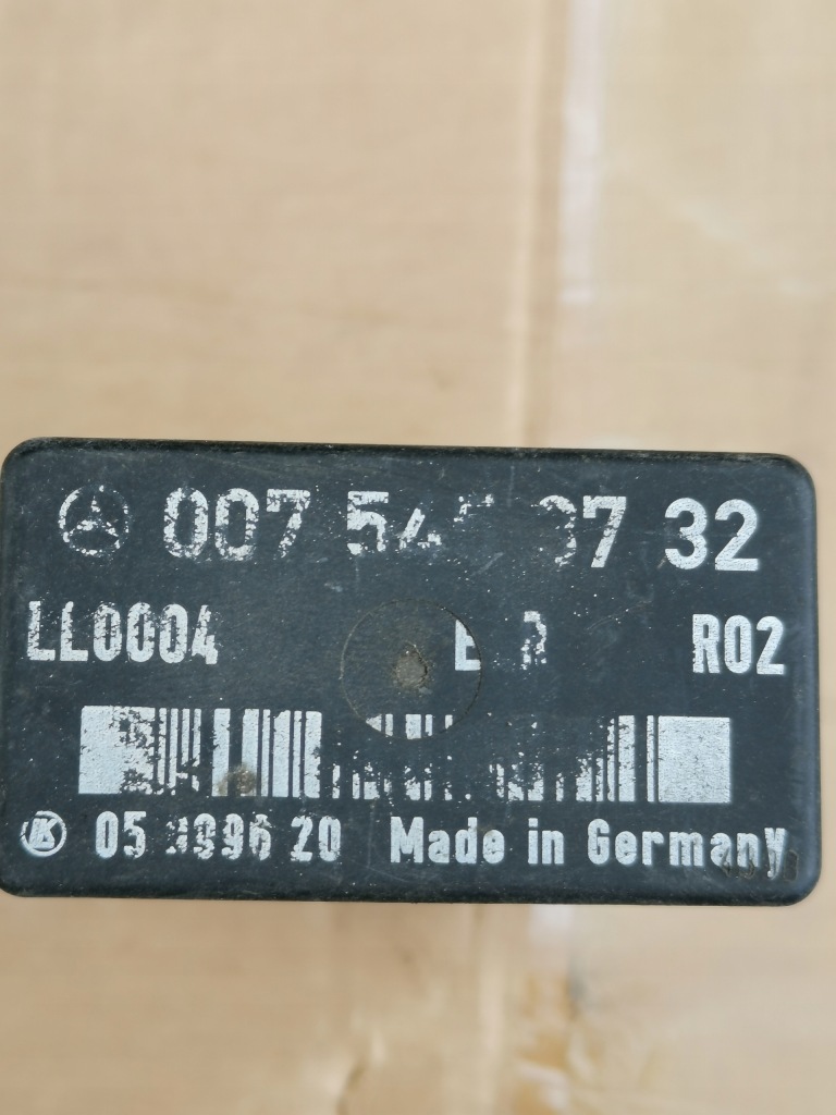 фото №1, Mercedes w124 реле 0075453732
