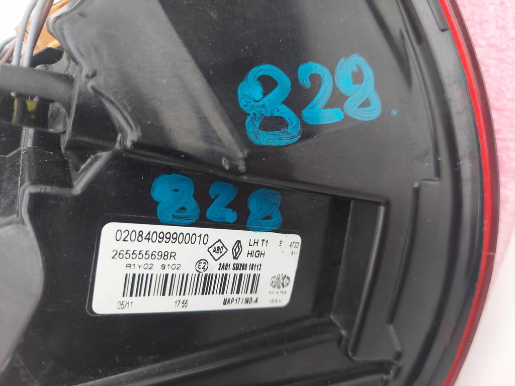 фото №7, Renault captur ii 19- лампа ліва задня задня led