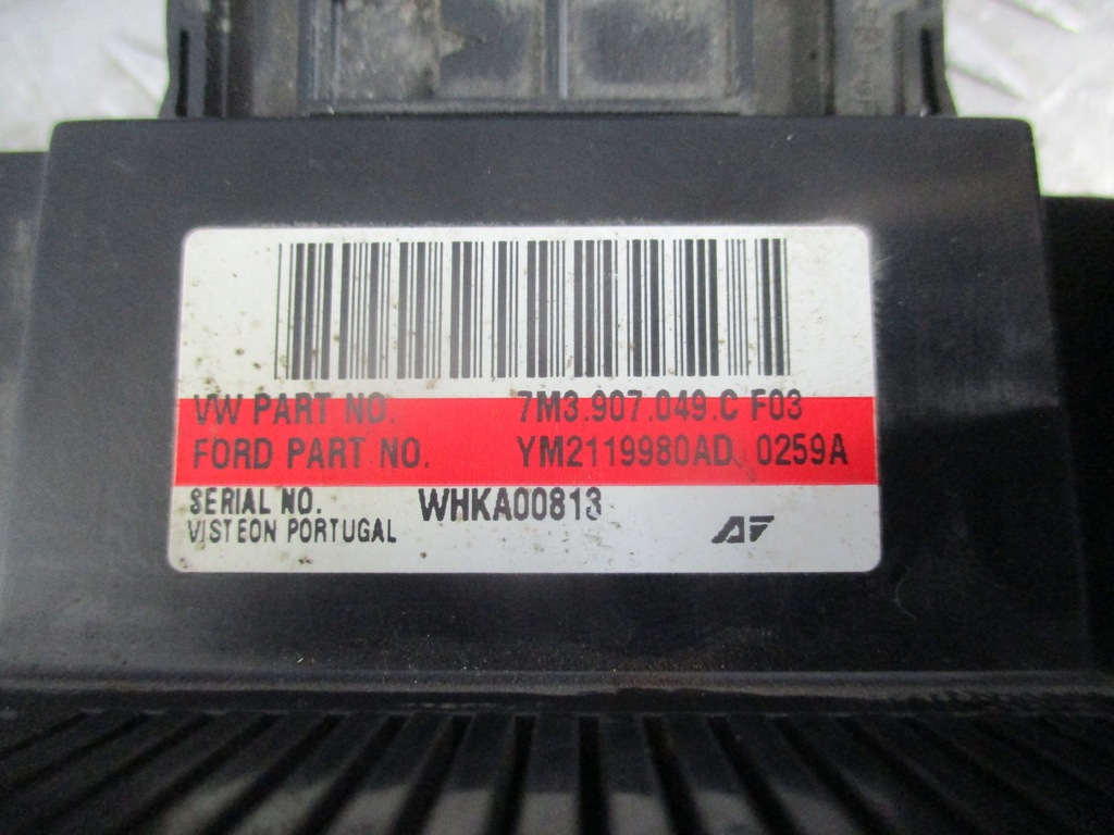 фото №8, Панель повітровід vw sharan 00-10r 7m3907049c