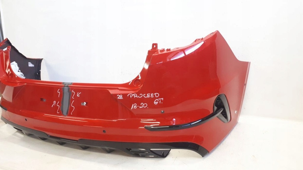 фото №7, Kia proceed gt 2018-2020 бампер задня