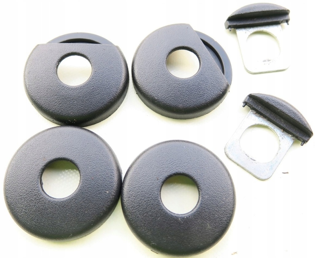 фото №1, Заглушки чёрные сидений перед audi a2 8z