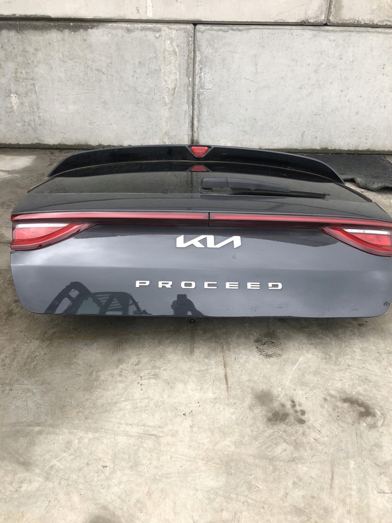 фото №4, Kia proceed iii lift кришка багажника багажника комплектна