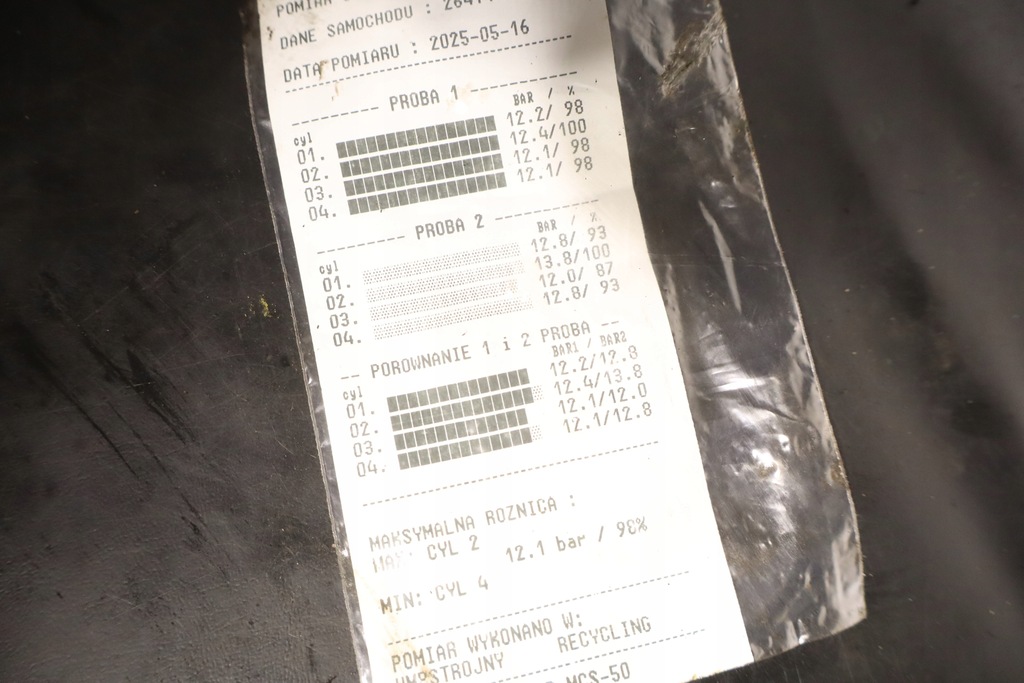 фото №1, Двигатель renault fluence 1.6 110km k4m test film