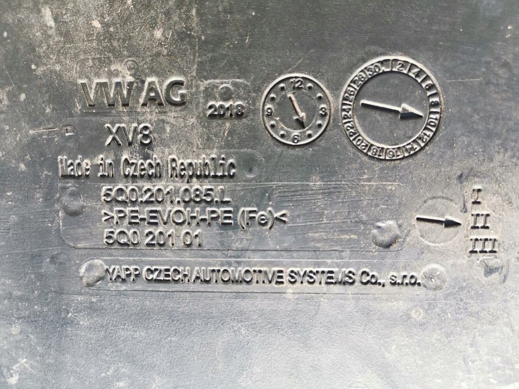 фото №15, Skoda karoq kar 2018r 1.0 tsi 85kw bak топлива насос заливная горловина комплект 5q0201085l