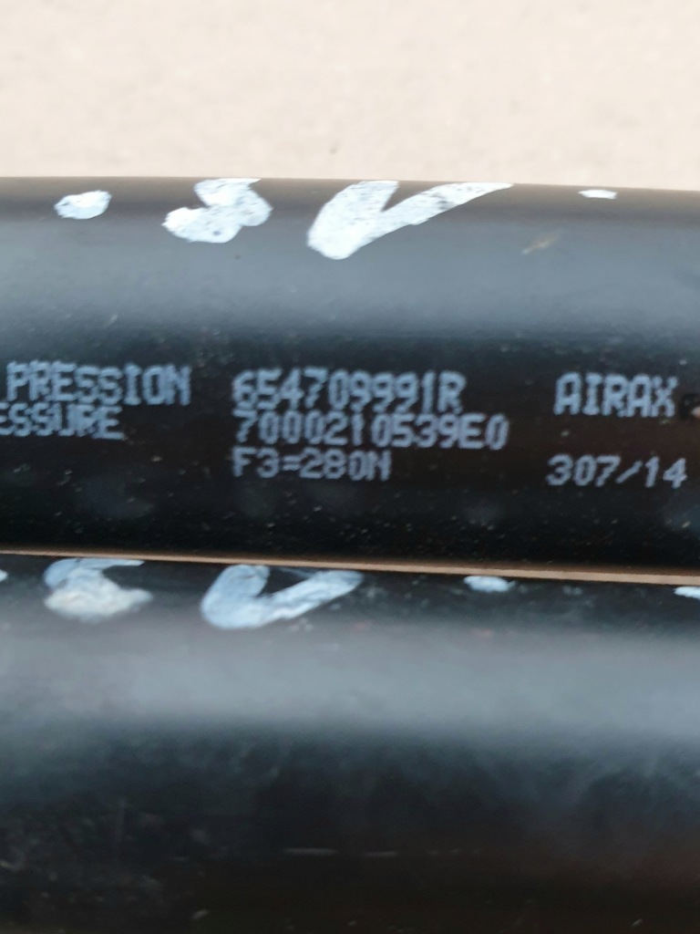 фото №3, Привод амортизатор капот renault captur 654709991r