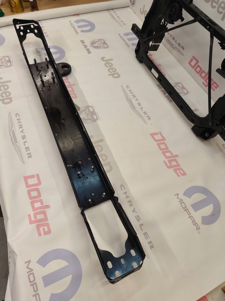 фото №7, Jeep wrangler jl gladiator 18-24 pas передній балка бампера mopar