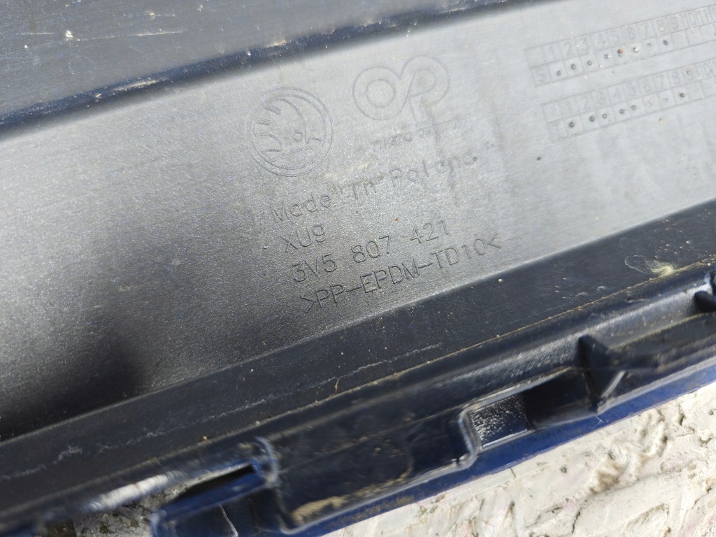 фото №11, Skoda superb iii 3 3v sedan бампер задняя задний 3v5807421