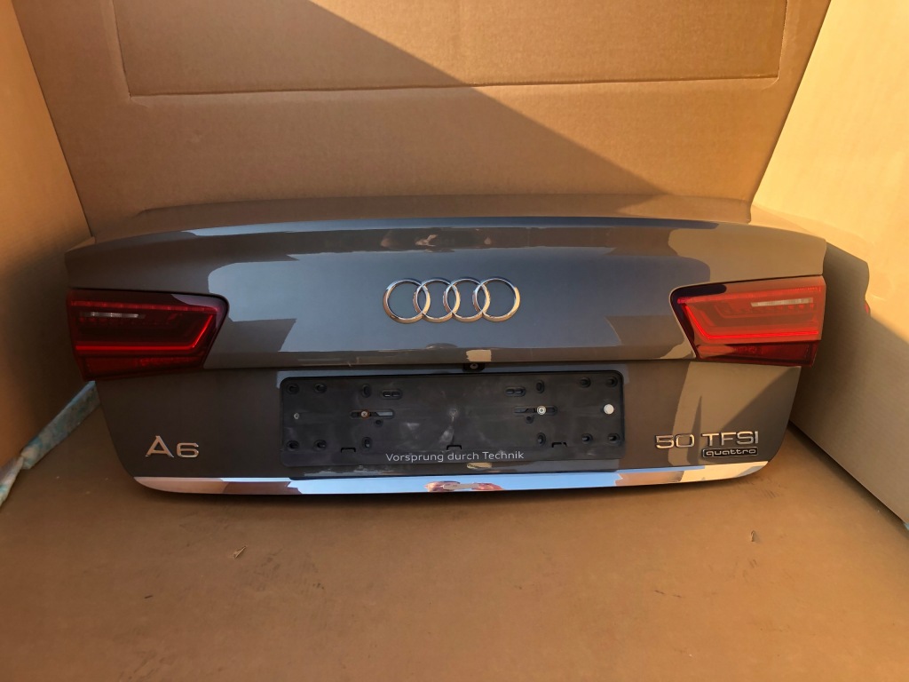 фото №12, Audi a6 s6 c7 4g lift sedan задняя крышка багажника задняя lx7p ls9r ly1p разные цвета