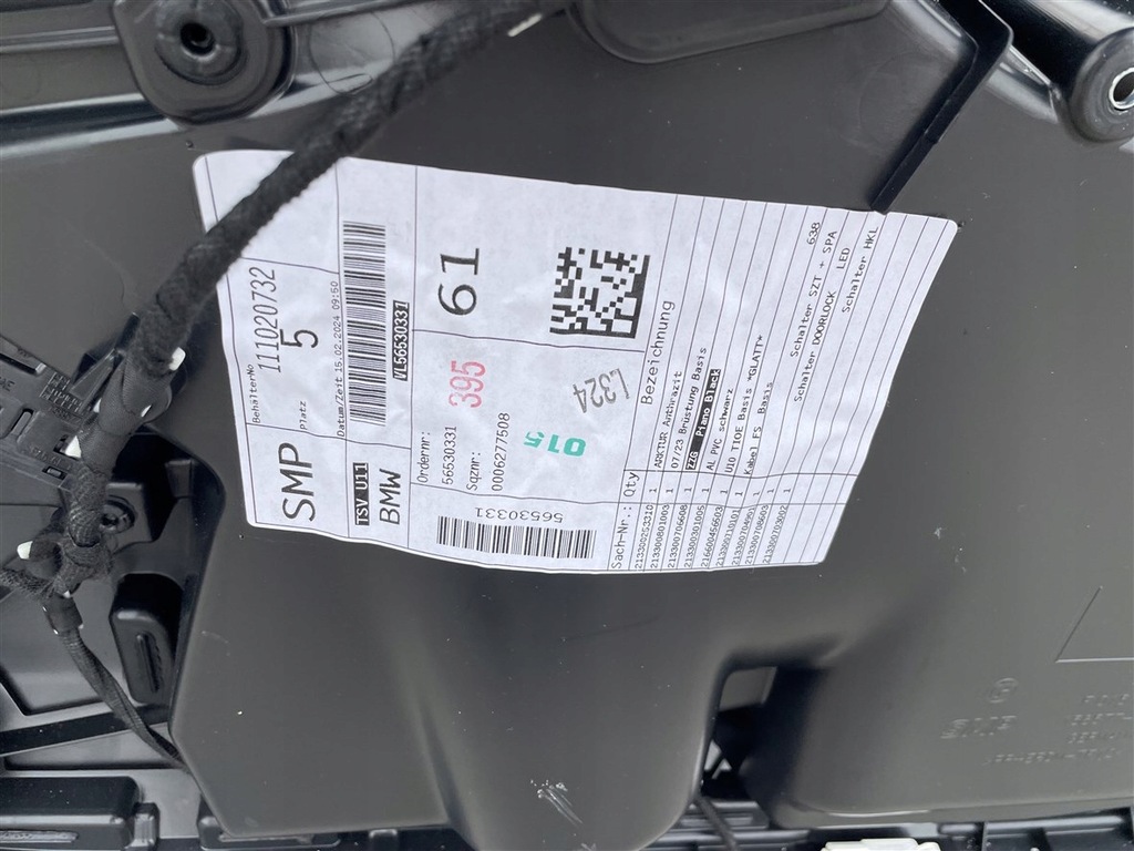 фото №6, Обшивка обивка дверь левый перед водителя bmw x1 u11 22-