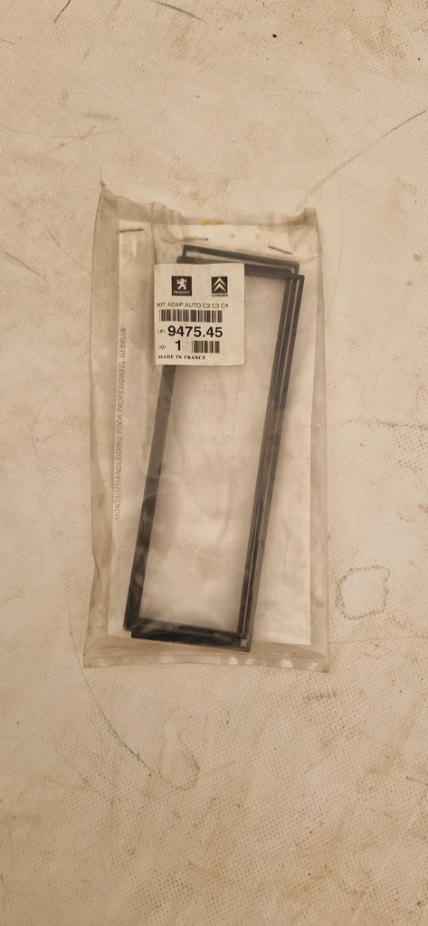 фото №2, Vap-064 рамка радіо citroen c2 c3 c4 c8 jumpy 9475.45