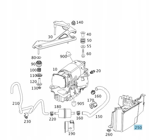 фото №4, Защита компрессор подвеска airmatic mercedes klasa e w212 cls w218