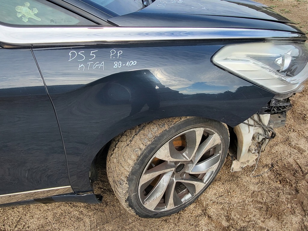 фото №1, Крыло правый перед citroen ds5 ktg/ktga