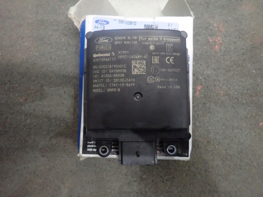 фото №1, Датчик мертвого pola ford fiesta mk8 2017-