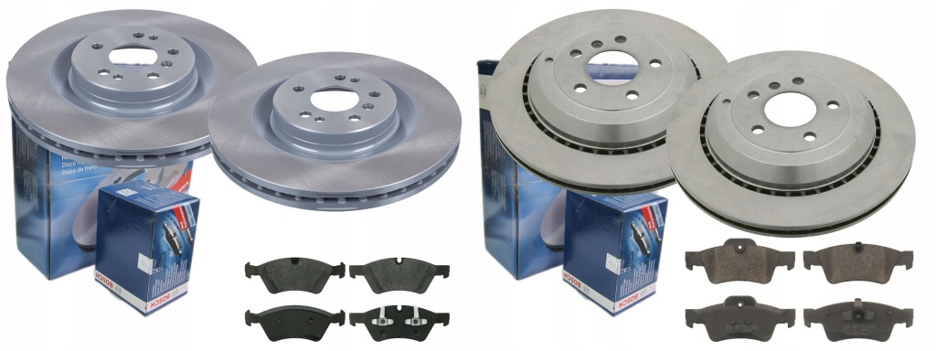 фото №1, Гальмівні диски гальмівні колодки p+t bosch mercedes w164 x164 w251