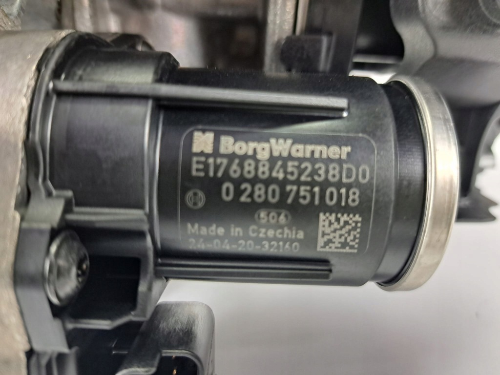 Радиатор выхлопных газов клапан egr peugeot boxer 2.0 bluehdi 9807593080 euro 6 в Украине